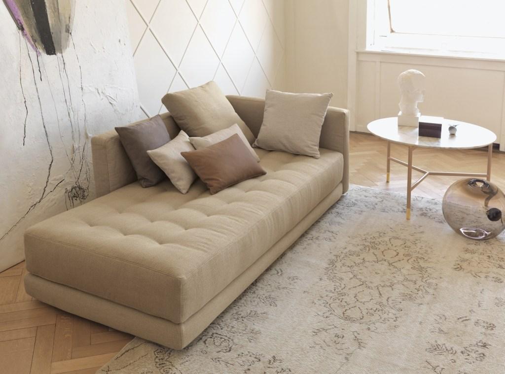 DOZE FLAT Upholstered fabric day bed