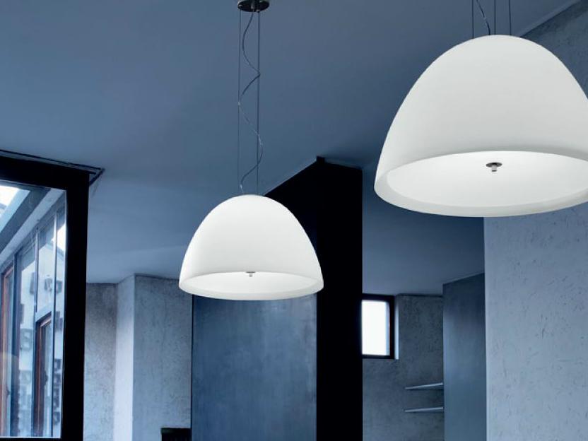 WILLY Blown glass pendant lamp