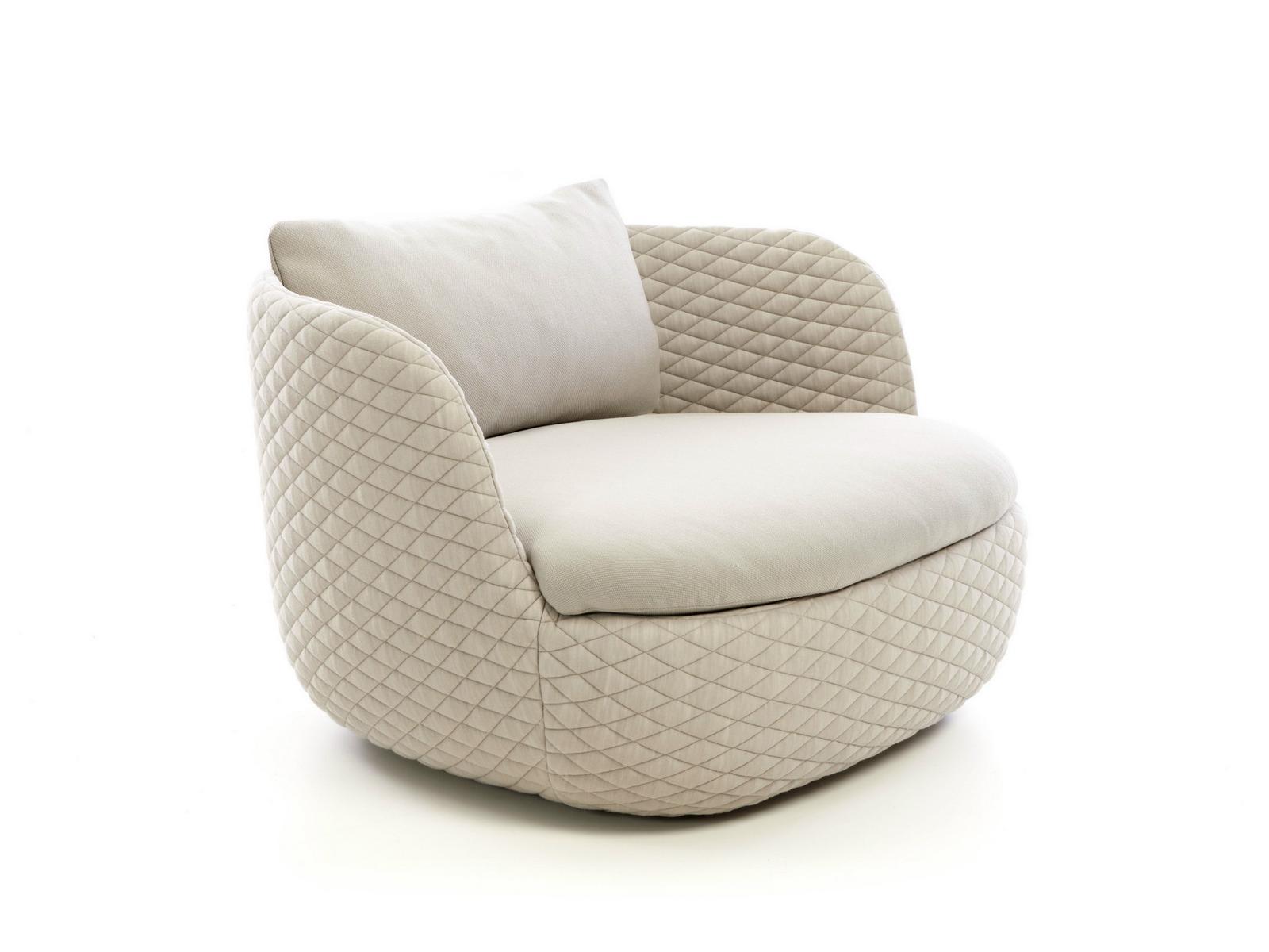 BART ARMCHAIR BASIC Upholstered armchair with armrests