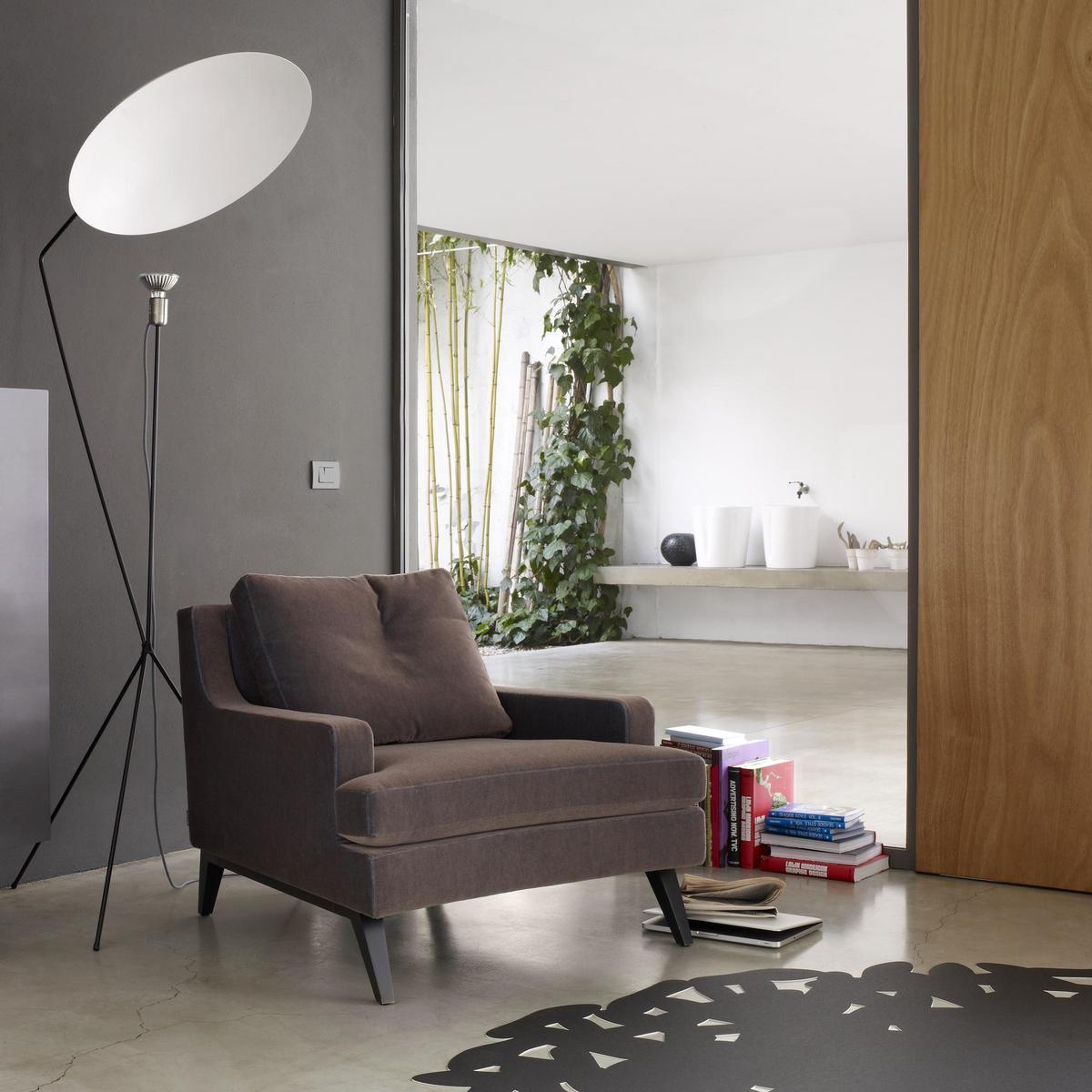 SOLVEIG LED steel floor lamp