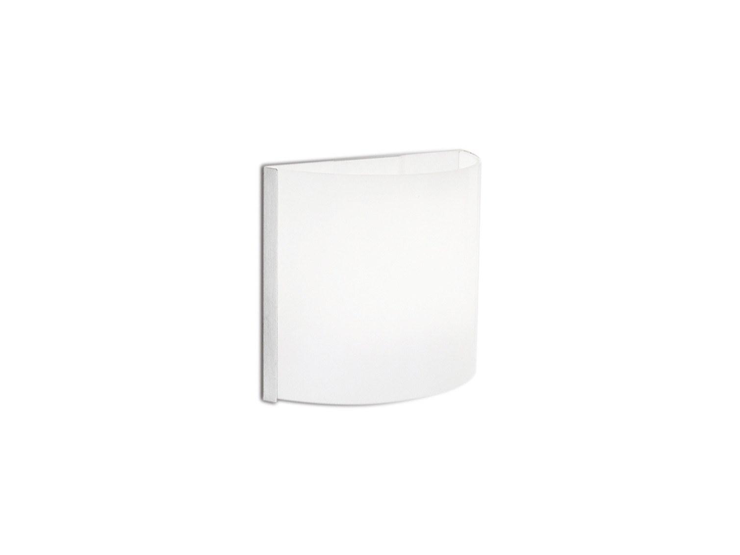 AA P12 LED blown glass wall light