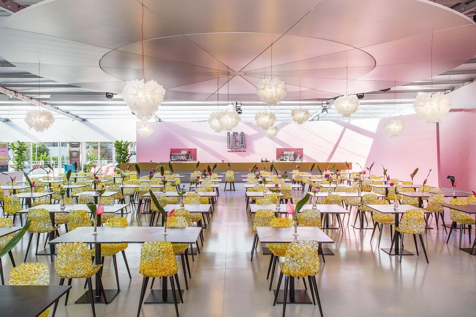 VELI COUTURE LED Opalflex® pendant lamp