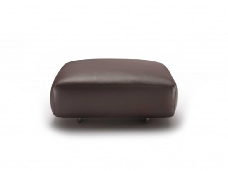 EDMOND Fabric armchair with removable cover with armrests