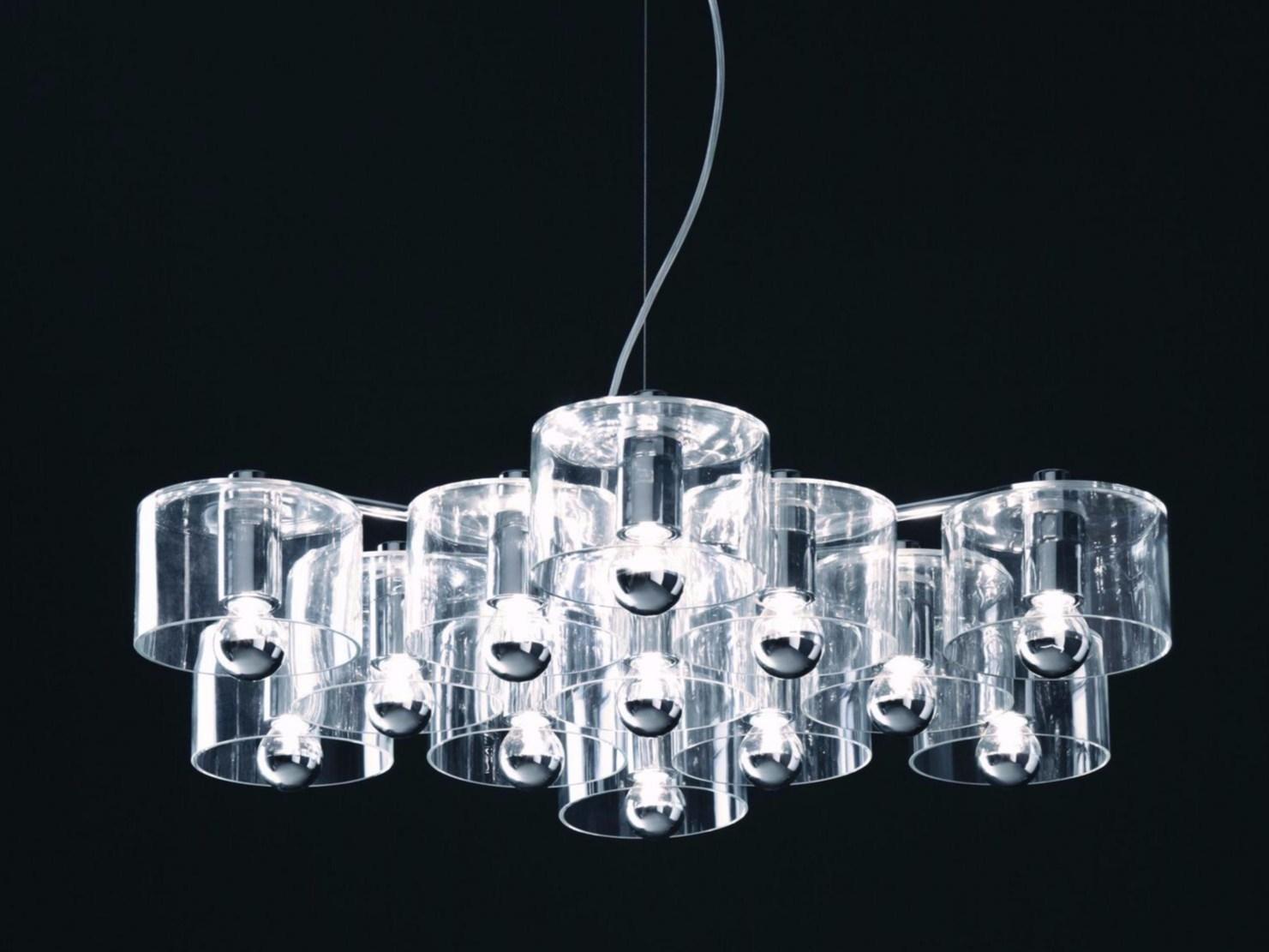 FIORE - 433 Blown glass pendant lamp