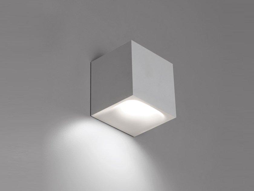 AEDE LED direct light aluminium wall light