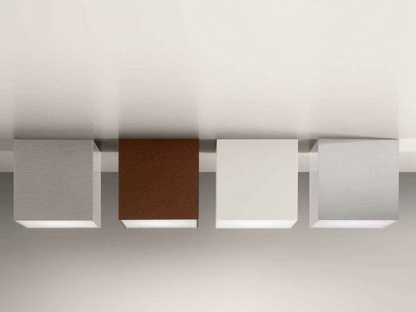 BOX SMALL LED metal ceiling light