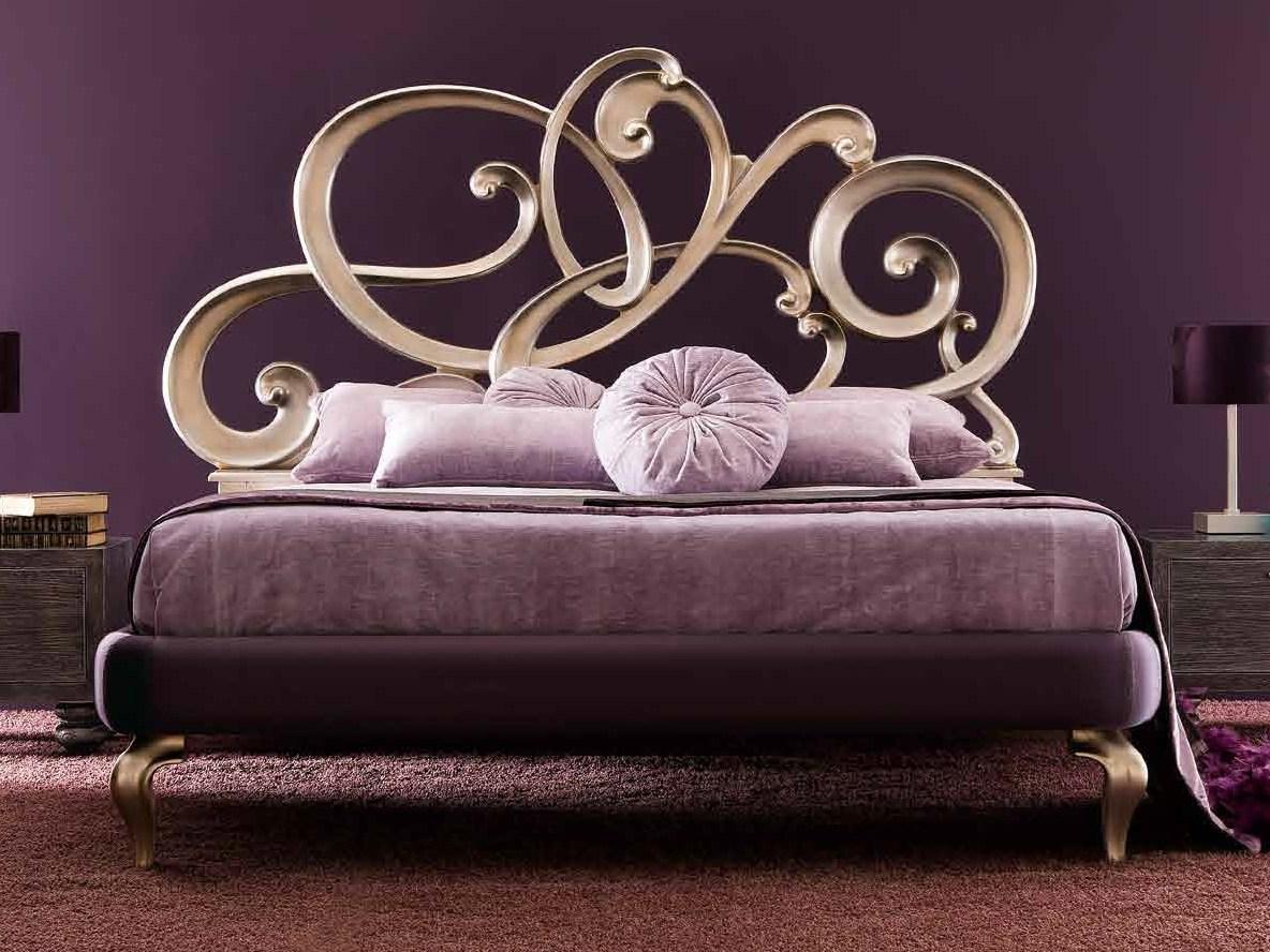 VIOLA SOFT Upholstered leather double bed