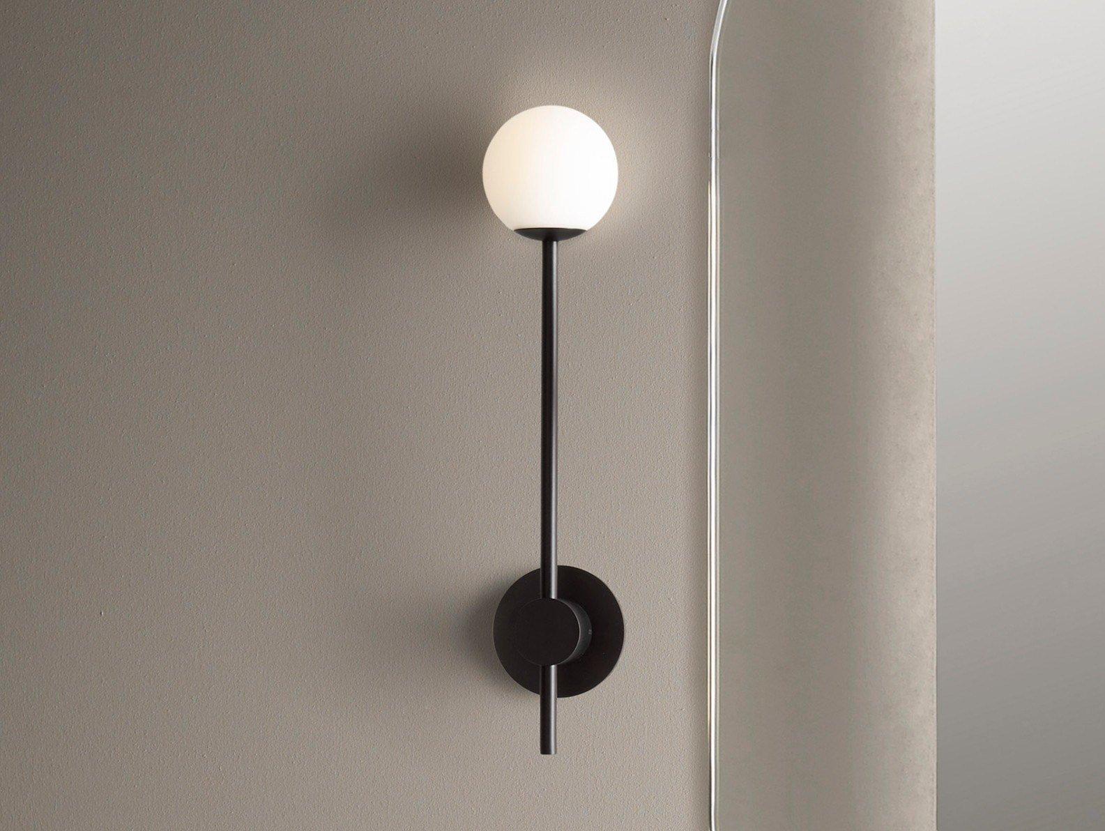ORB SINGLE LED metal wall lamp