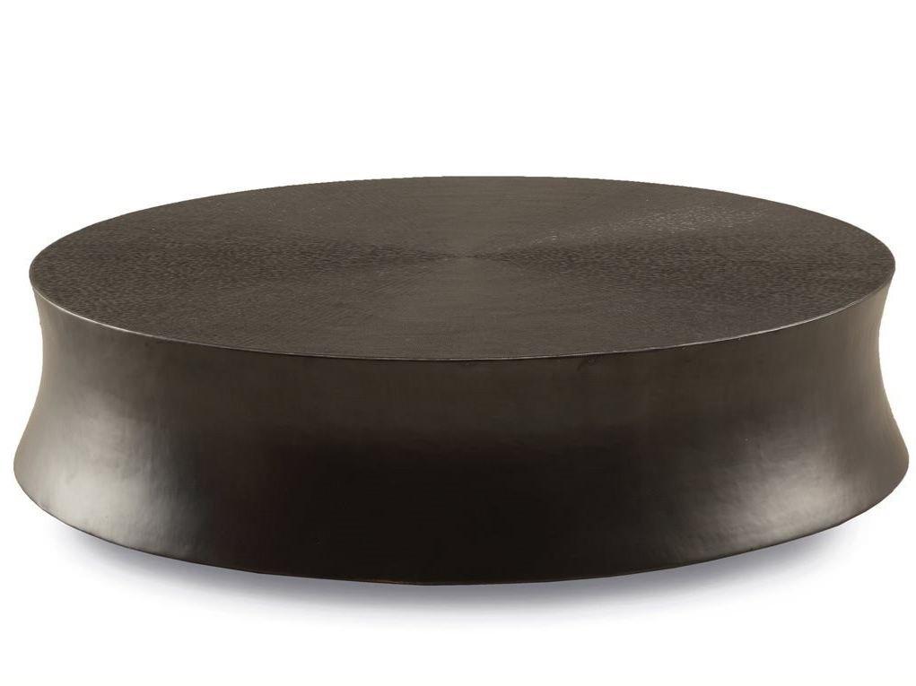 SOORI Low round coffee table for living room