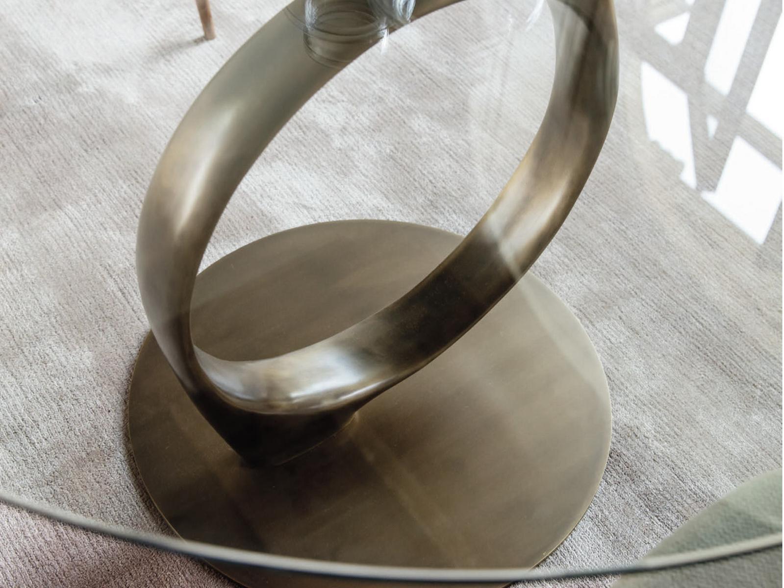 THETA Round crystal table