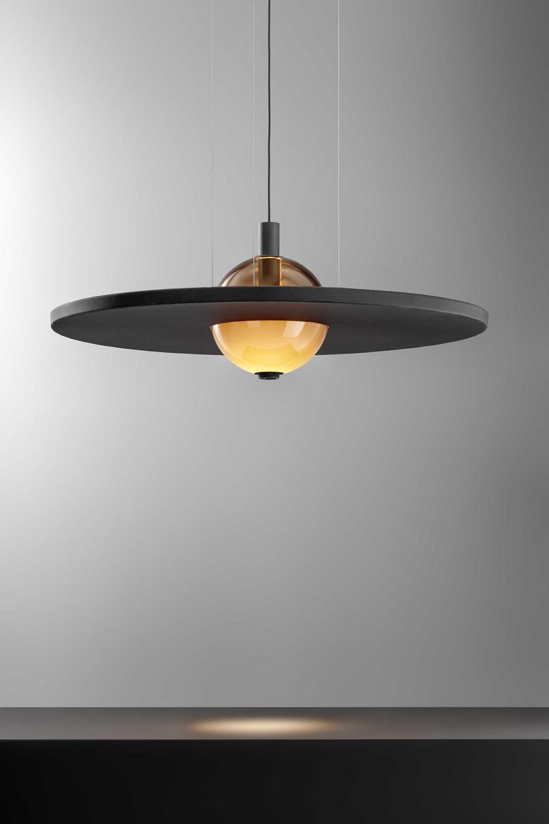 ECLIPSE NUANCE SILENCE LED sound-absorbing pendant lamp