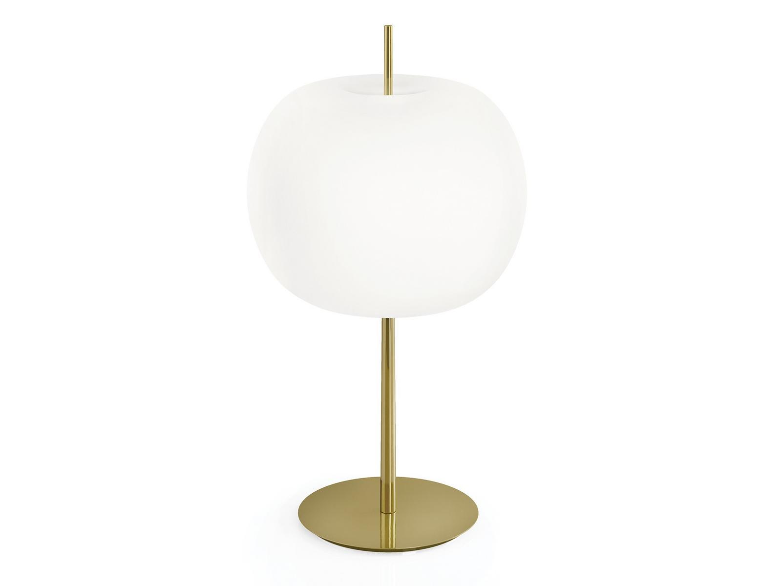 KUSHI XL Opal glass table lamp