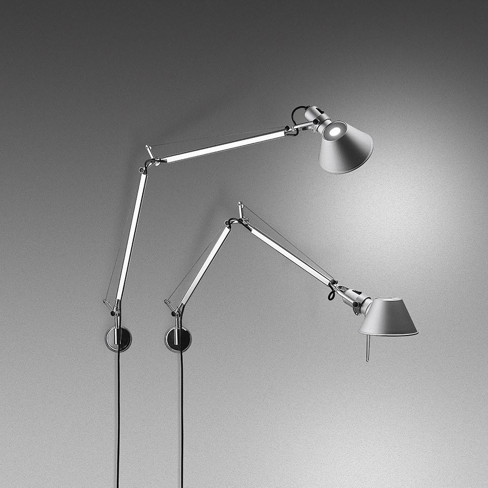 TOLOMEO WALL Direct light aluminium wall lamp