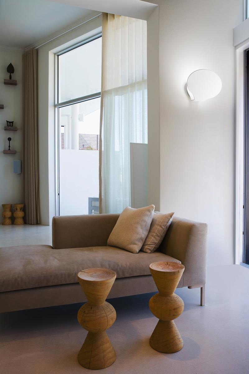 GLU LED aluminium wall lamp