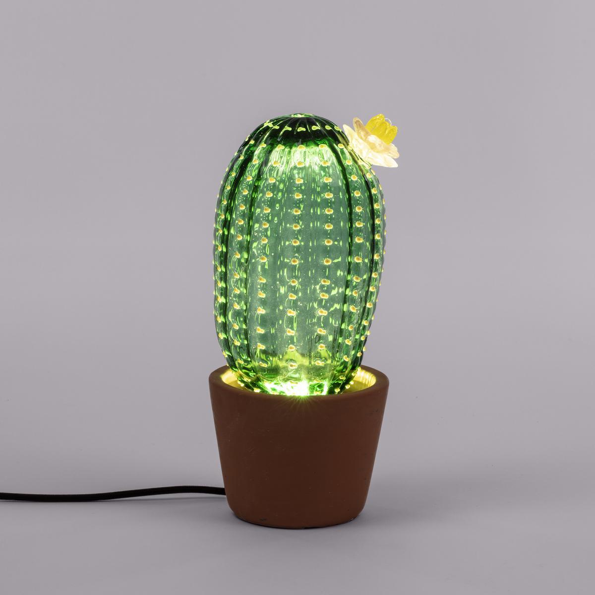CACTUS SUNRISE Blown glass table lamp / floor lamp