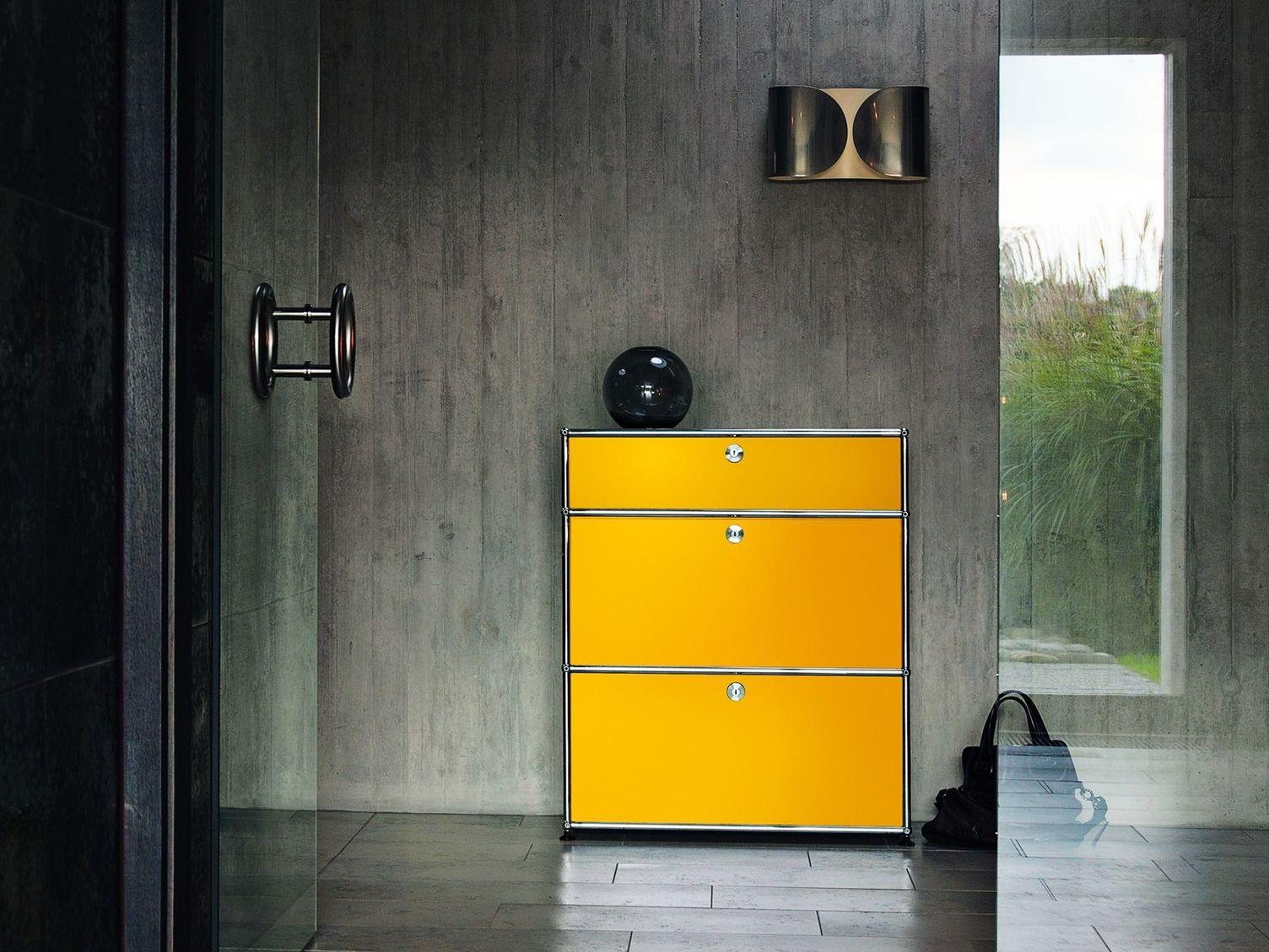 HALLER LIVING ROOM STORAGE Sectional metal chest of drawers
