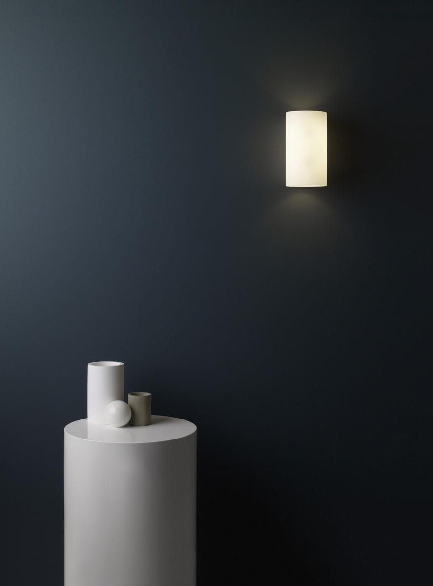 CYL 200 Glass and steel wall light