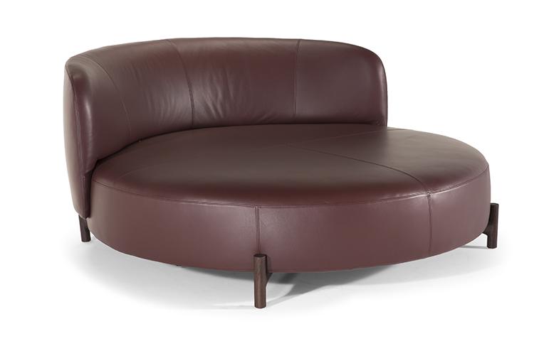 AMALIA Leather day bed