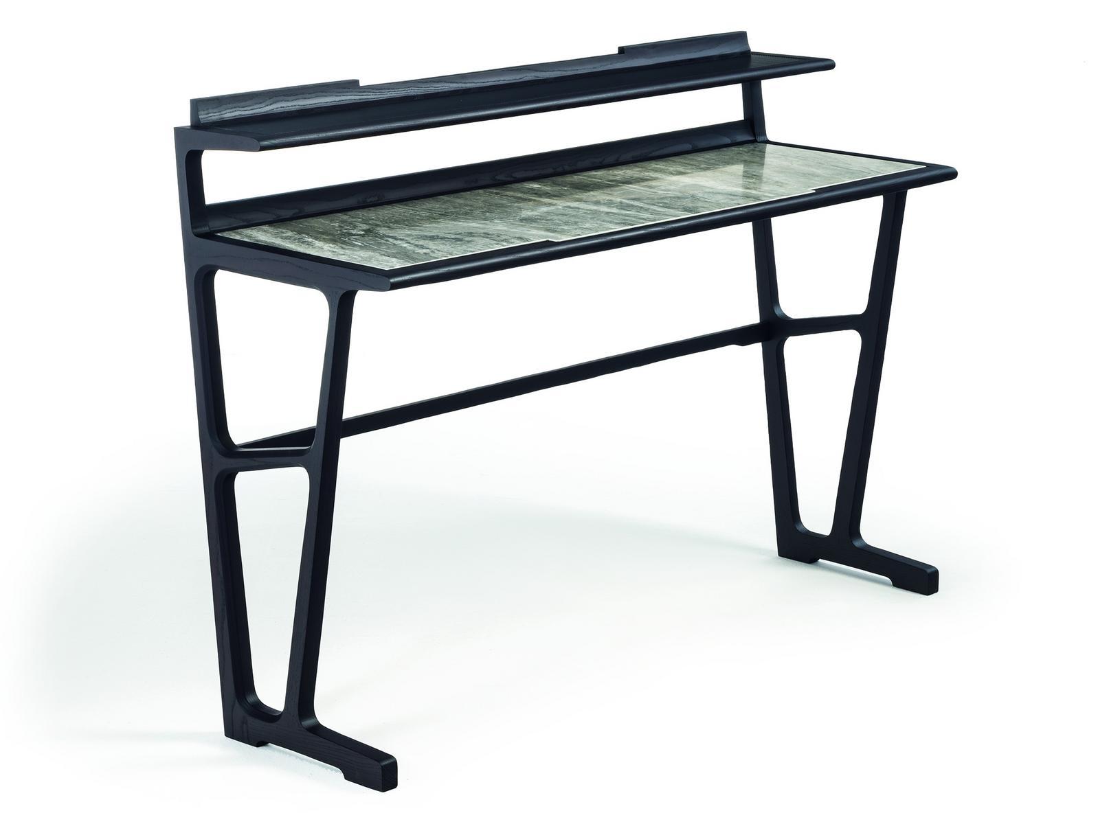 ARCHÈ Rectangular console table with shelving