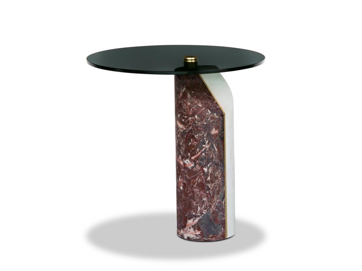 ZIGGY Round marble coffee table