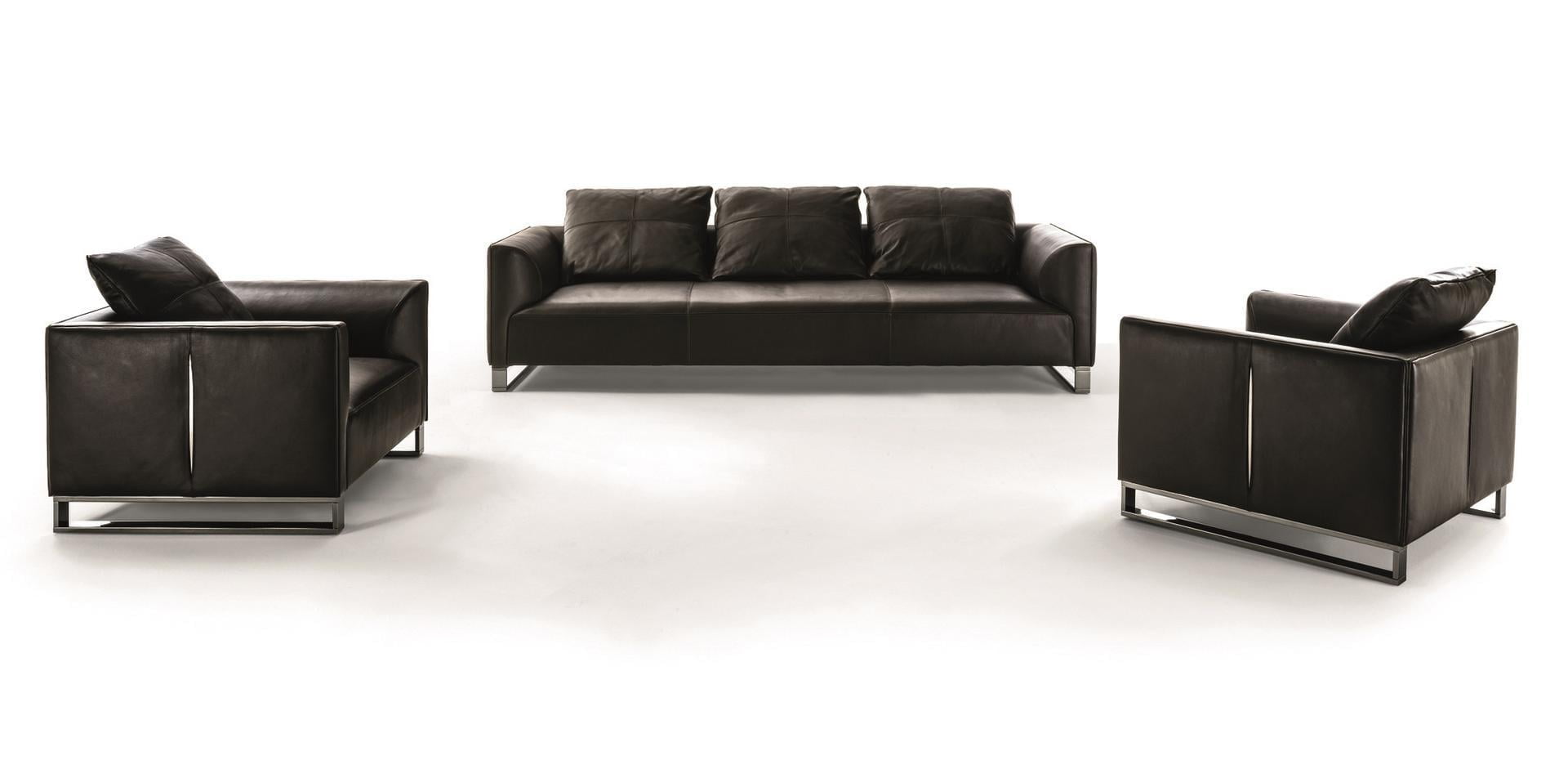 FOLD Modular leather sofa