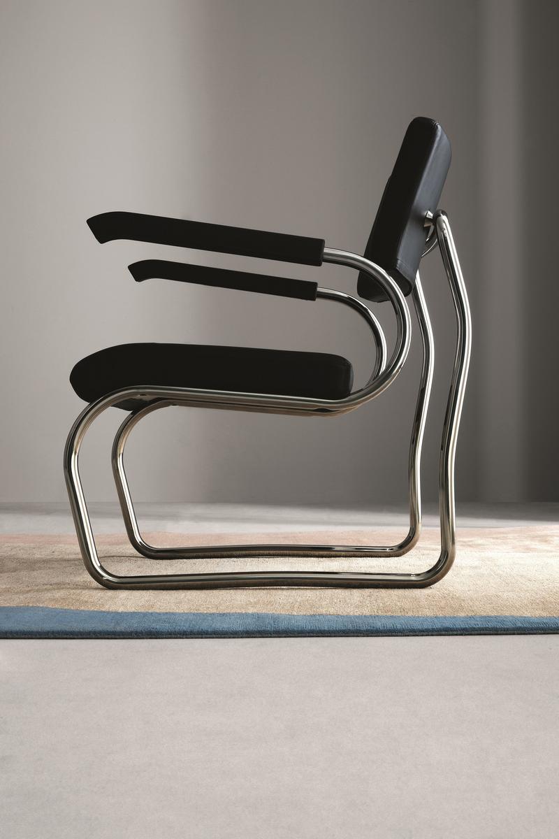 SANT'ELIA Upholstered easy chair with armrests