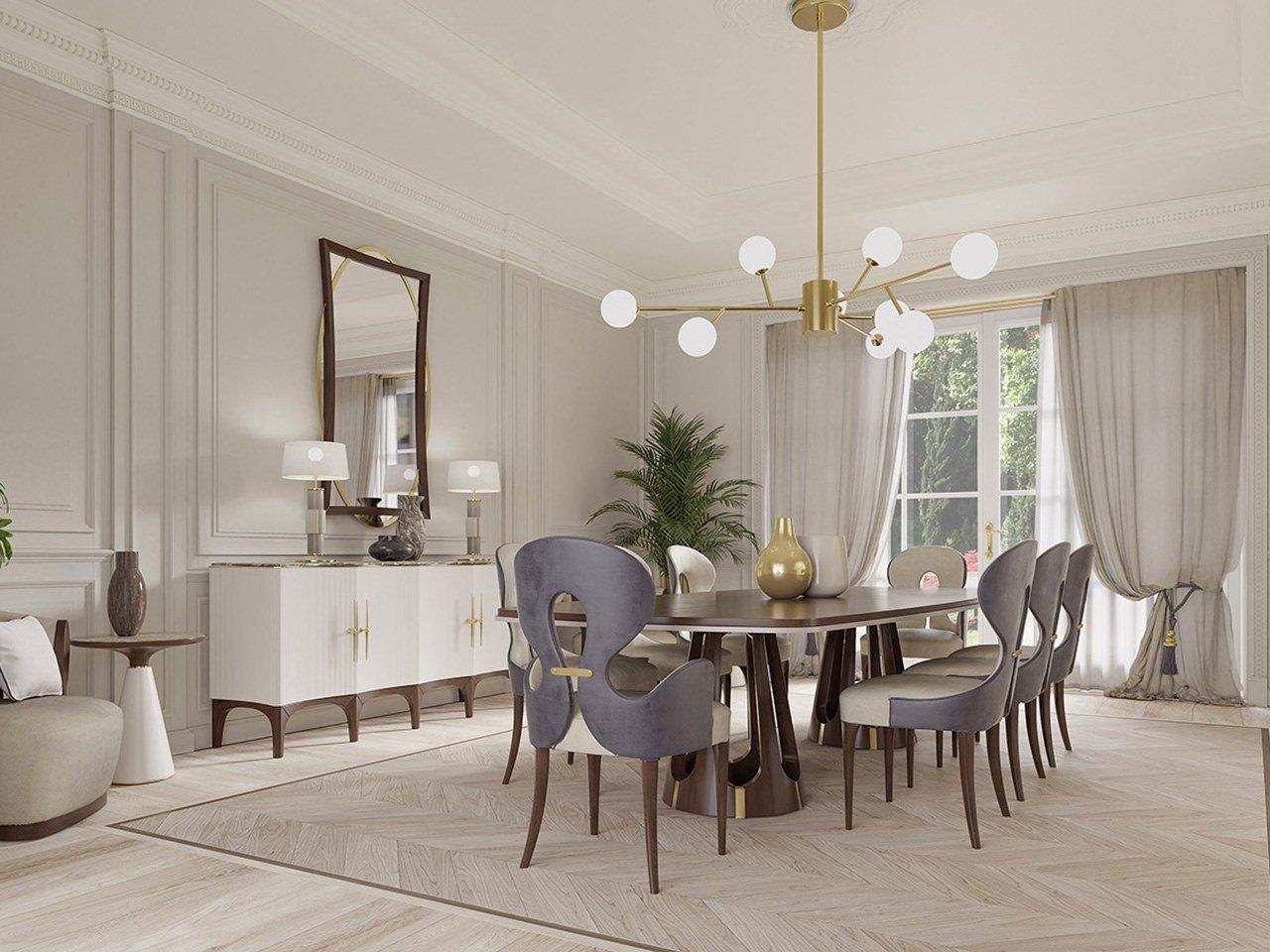 PR.437 Upholstered fabric chair with armrests