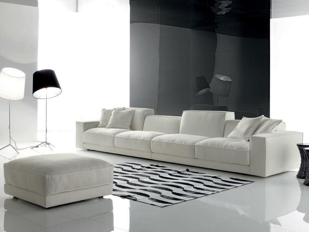 BUBLÈ Sectional fabric sofa