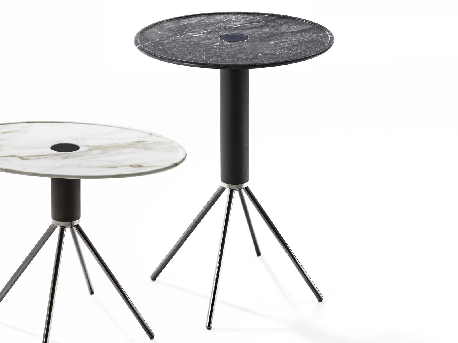 JELLY Round marble coffee table