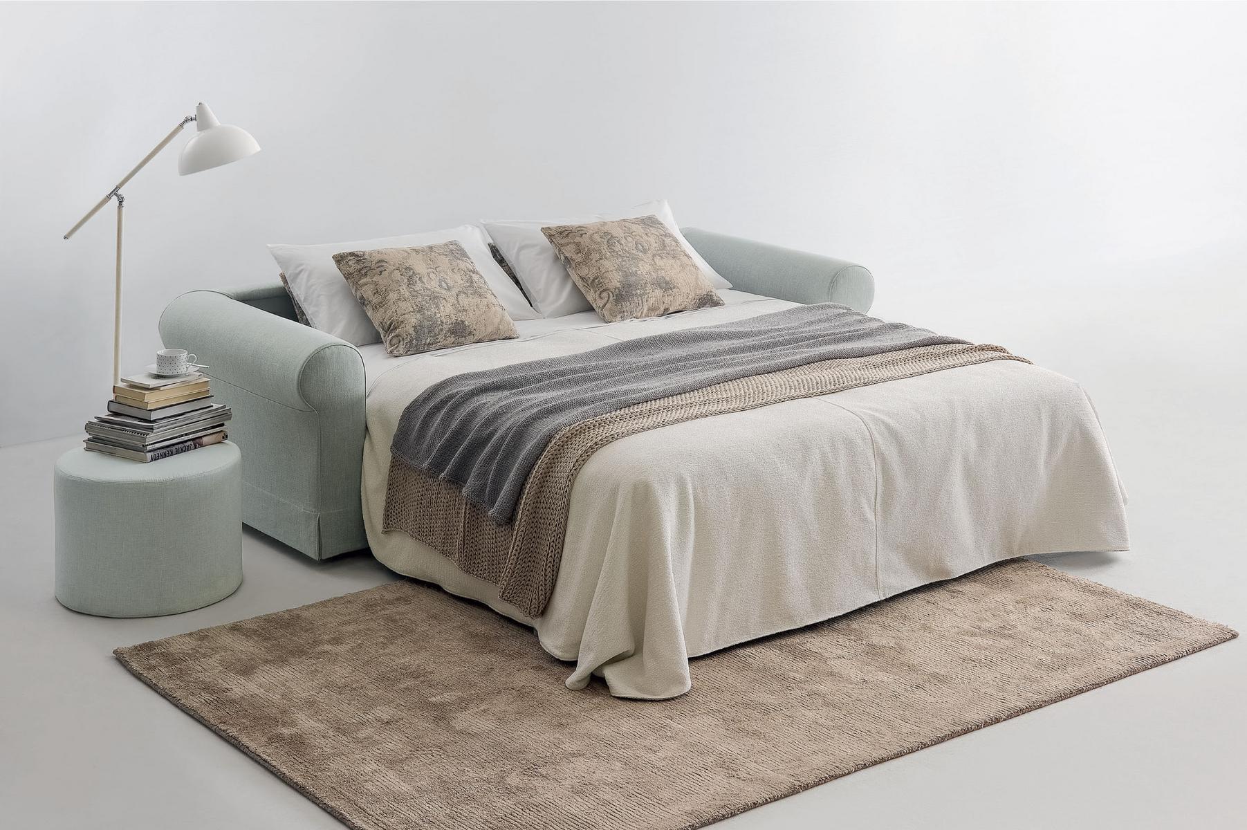 BOBOLI Fabric sofa bed with removable cover