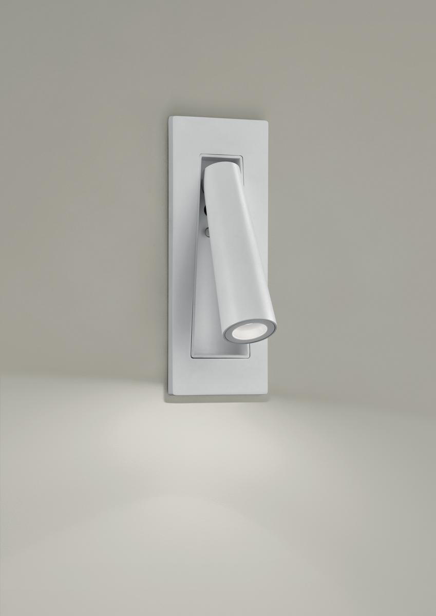 GAMMA RECESSED LED adjustable reading lamp