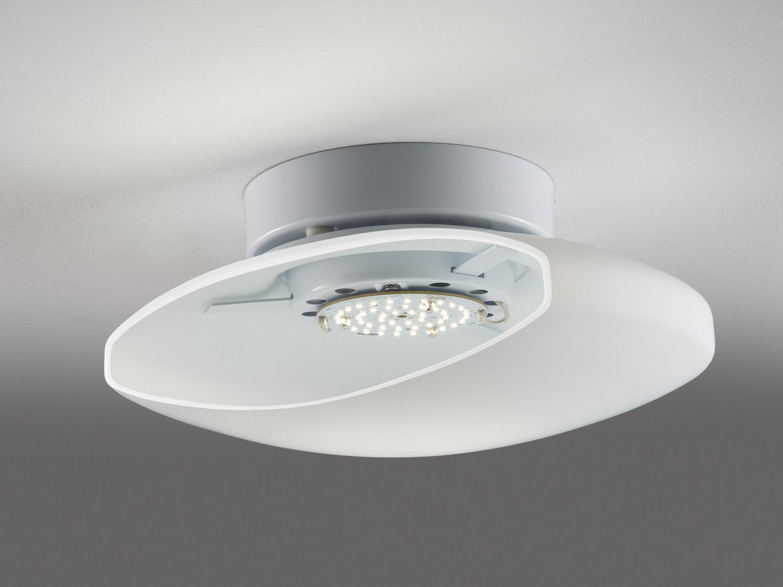 MORIS PP Satin glass wall lamp / ceiling lamp
