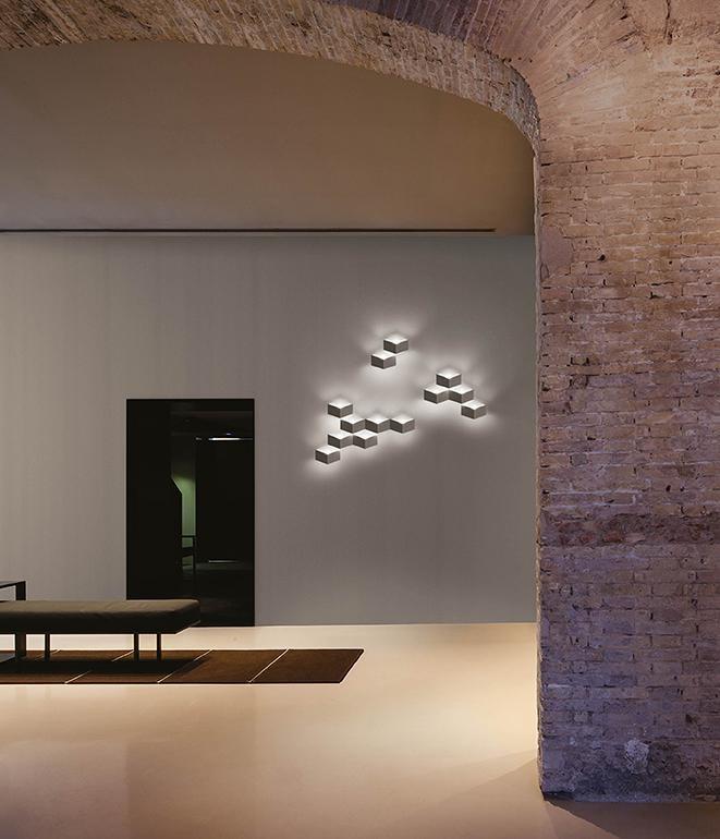 FOLD SURFACE LED aluminium wall light