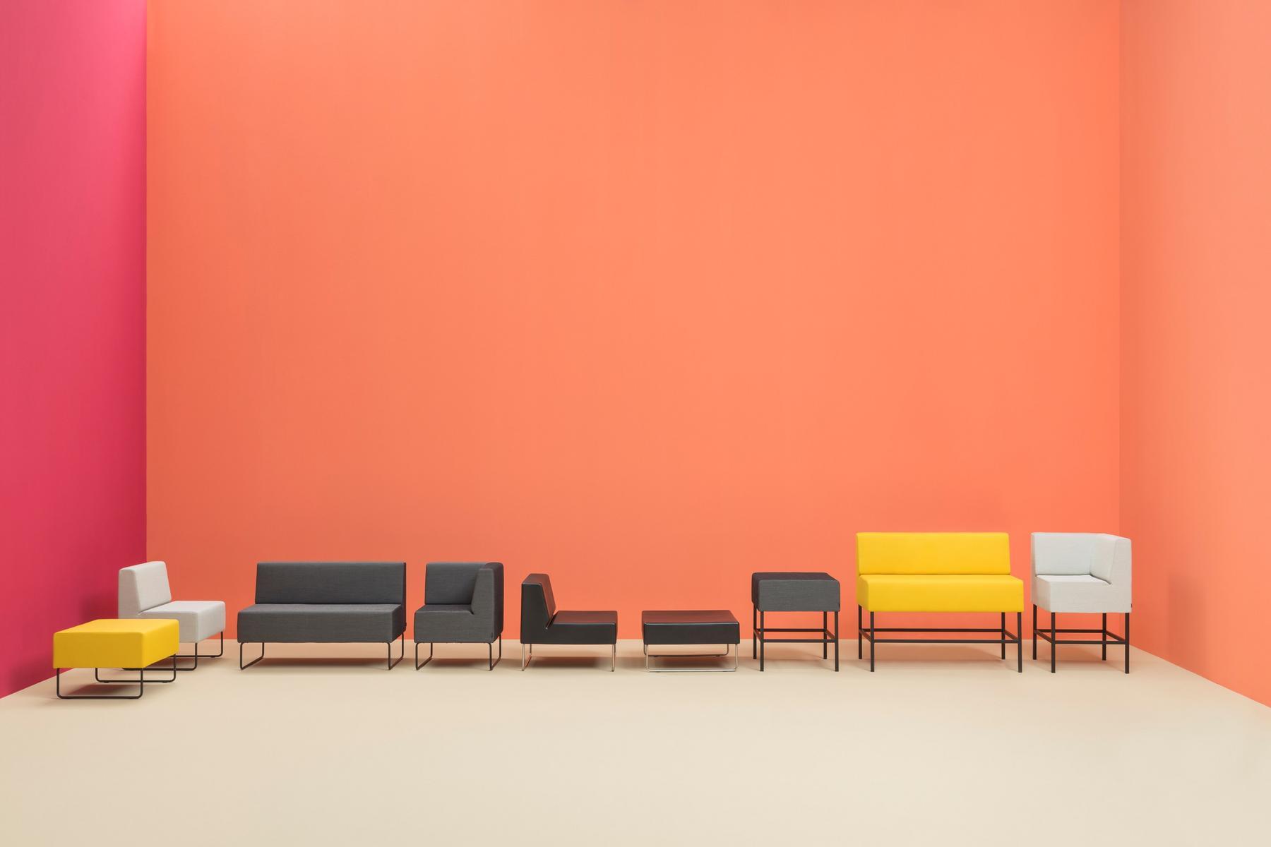 HOST 202 Upholstered modular armchair