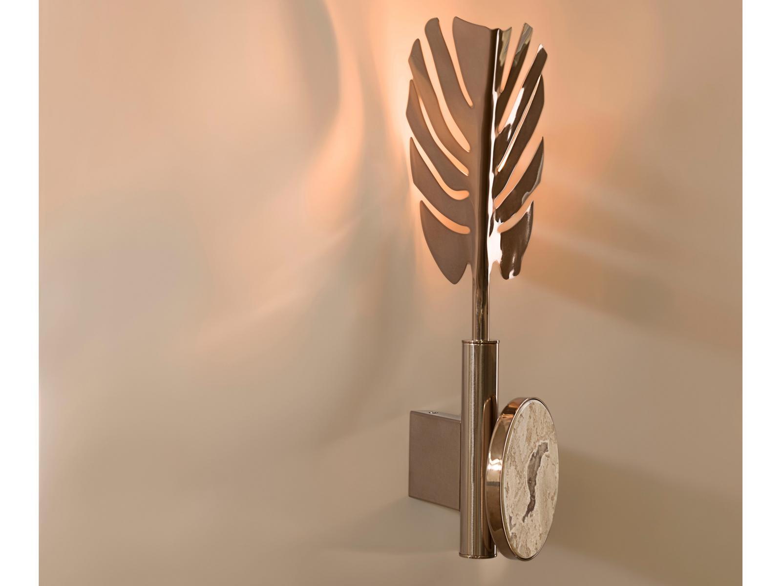 CALLIA LED indirect light stainless steel wall light