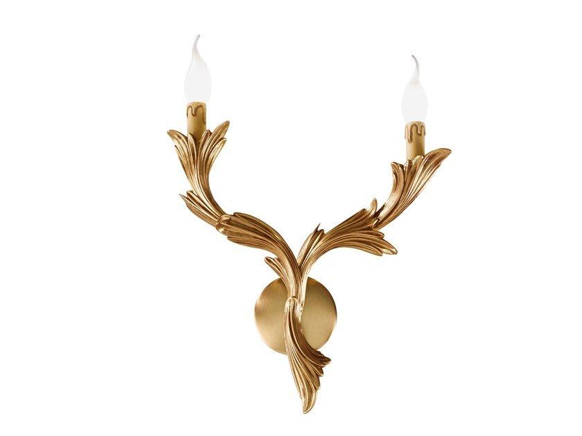 SOLANGE 335/A2 French Gold Wall light