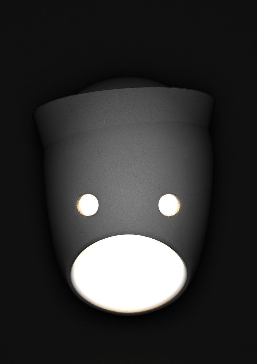 GLENN LED ceramic wall light