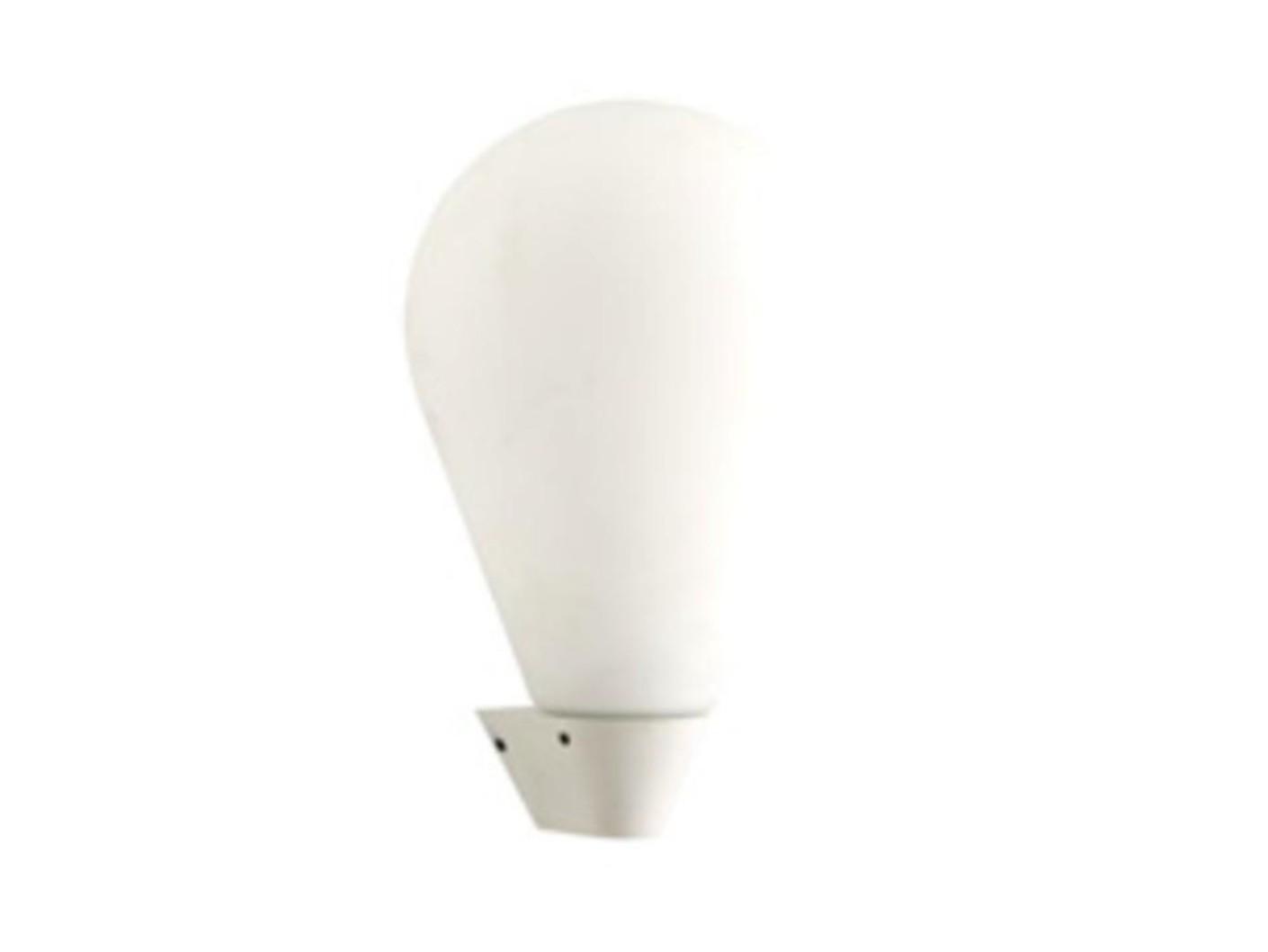 BRUME Opal glass wall lamp