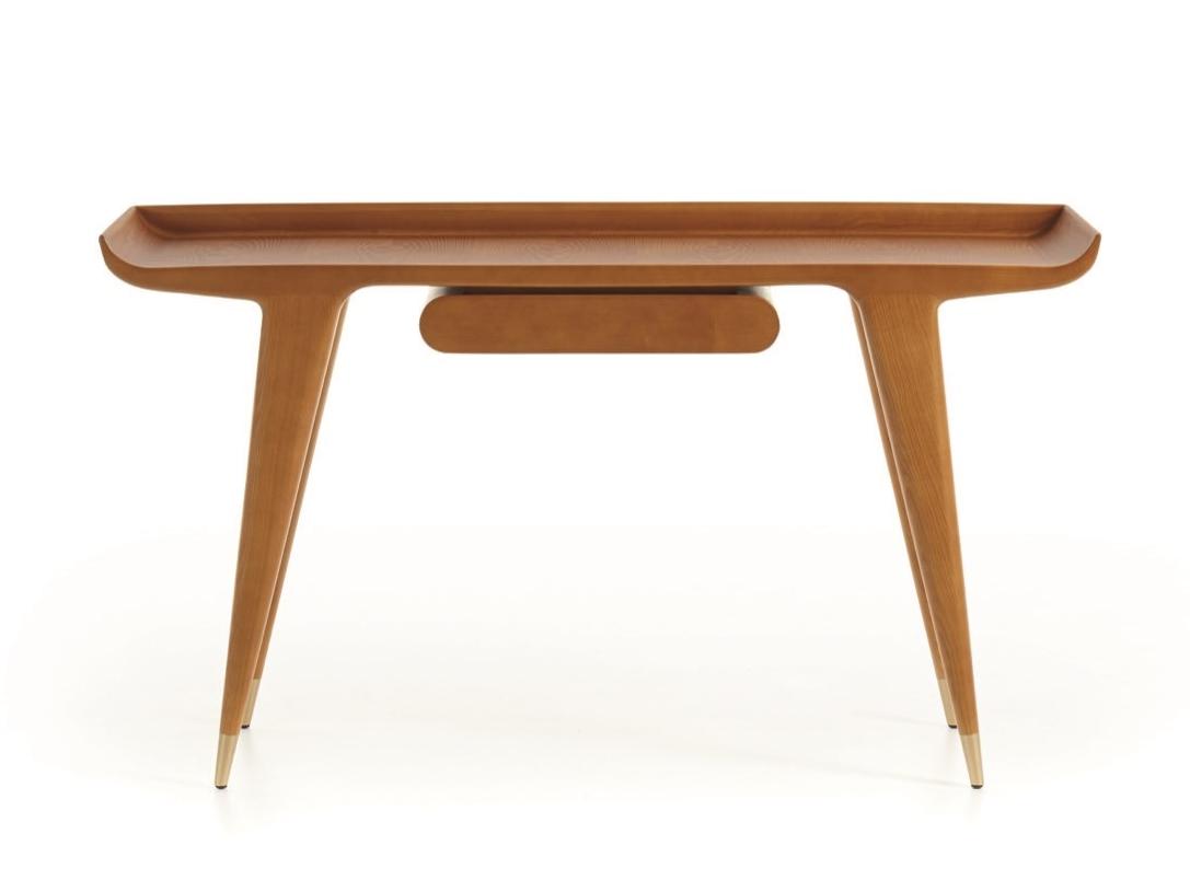 D.847.1 Walnut secretary desk with drawer
