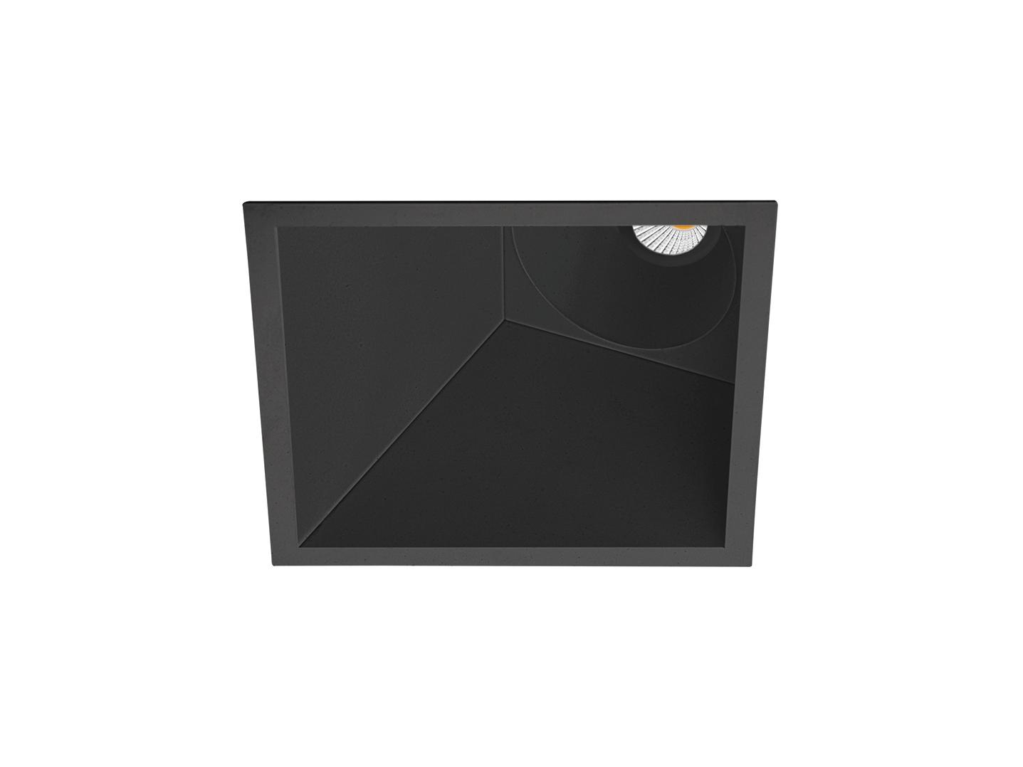 SWAP SQUARE ASYMMETRIC LED recessed spotlight