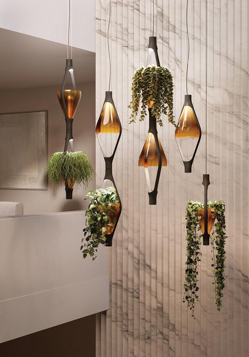 VICEVERSA LED glass pendant lamp