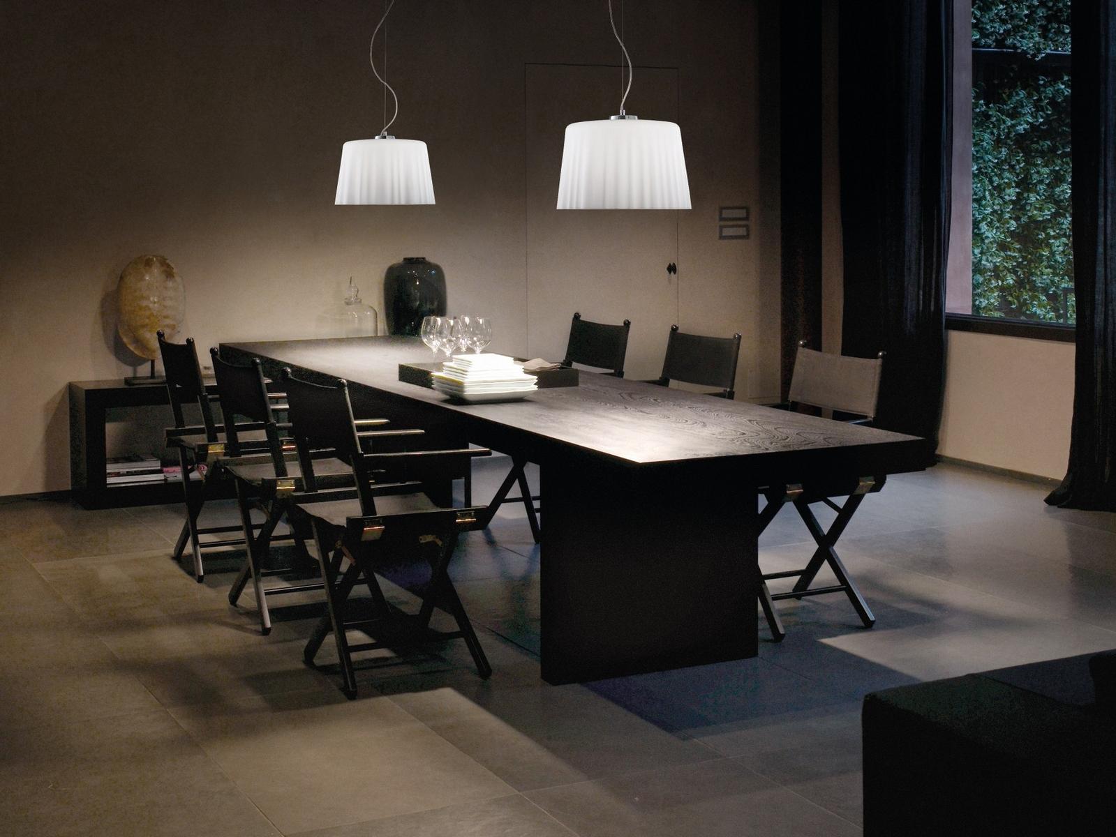 CLOTH SP Blown glass pendant lamp