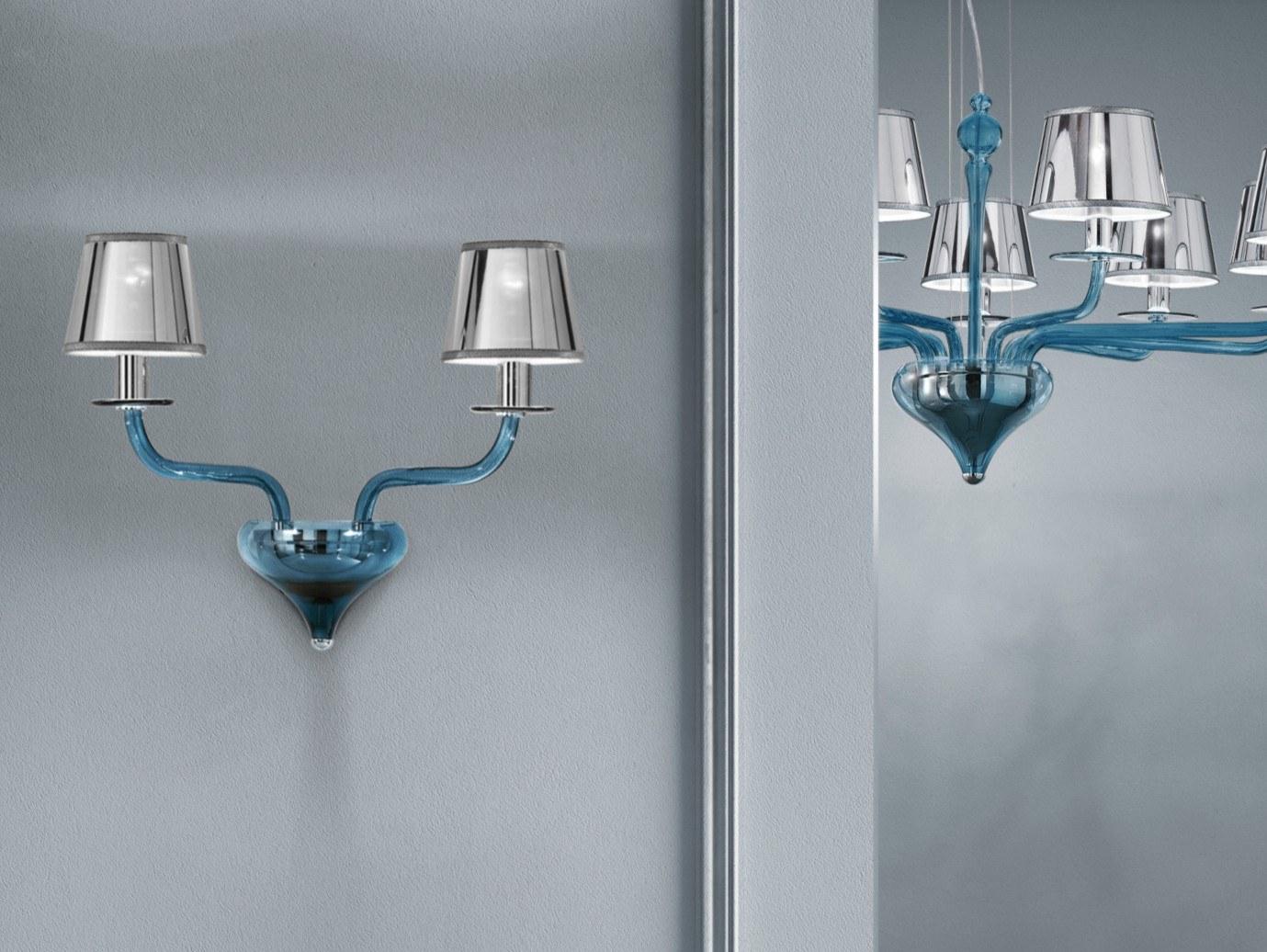 SAHARA Glass wall lamp