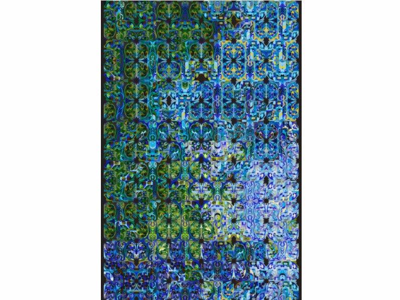 ECO ALLIANCE Contemporary style patterned rectangular fabric rug