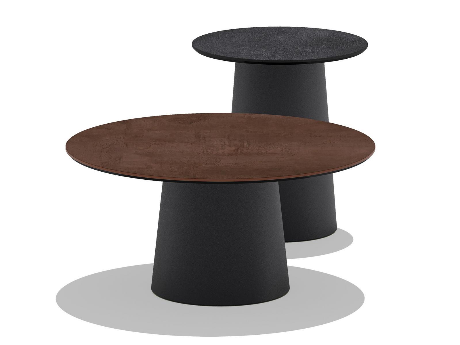 TOTEM OUTDOOR Round garden side table