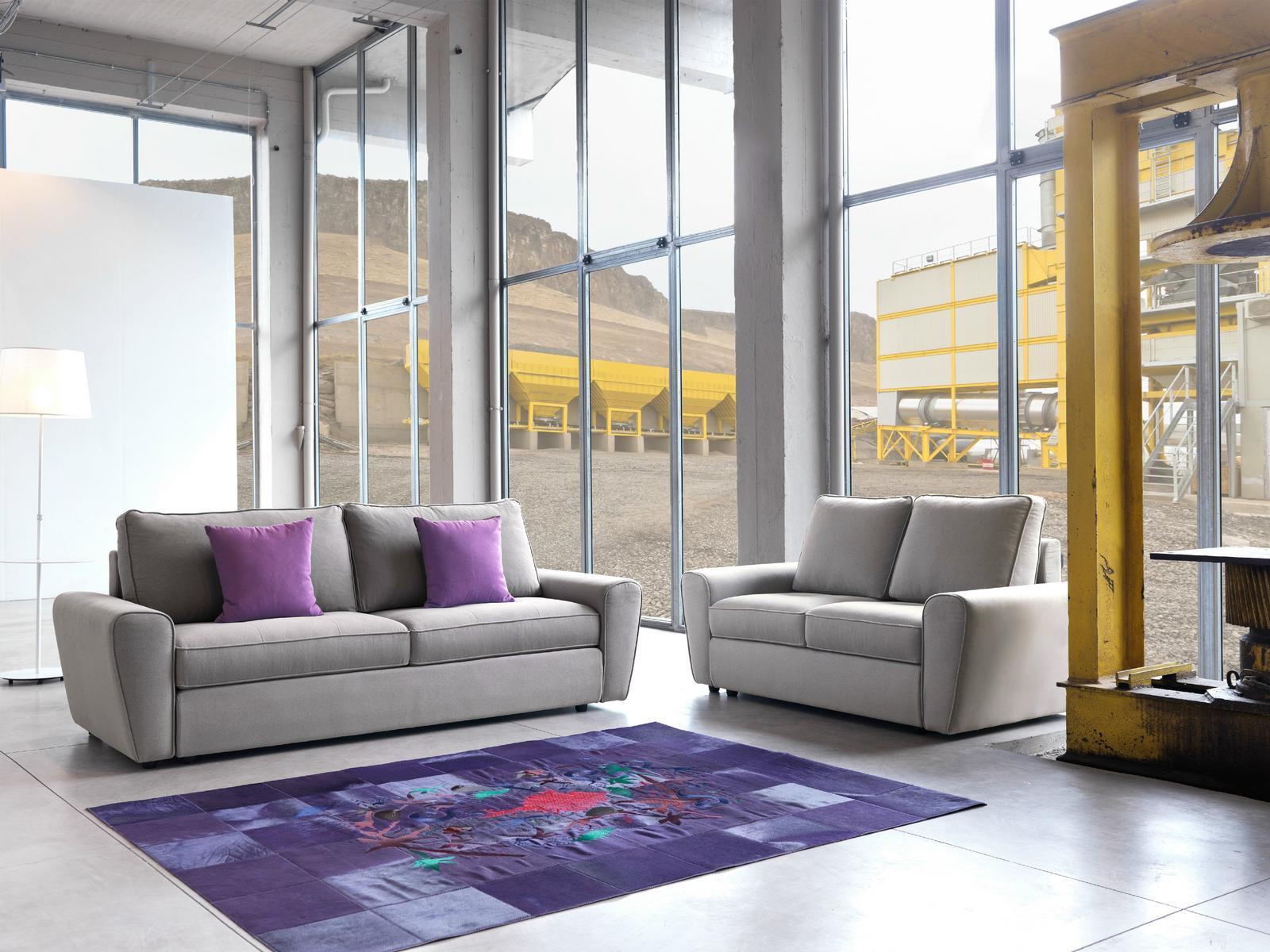 DUFFY Sectional fabric sofa