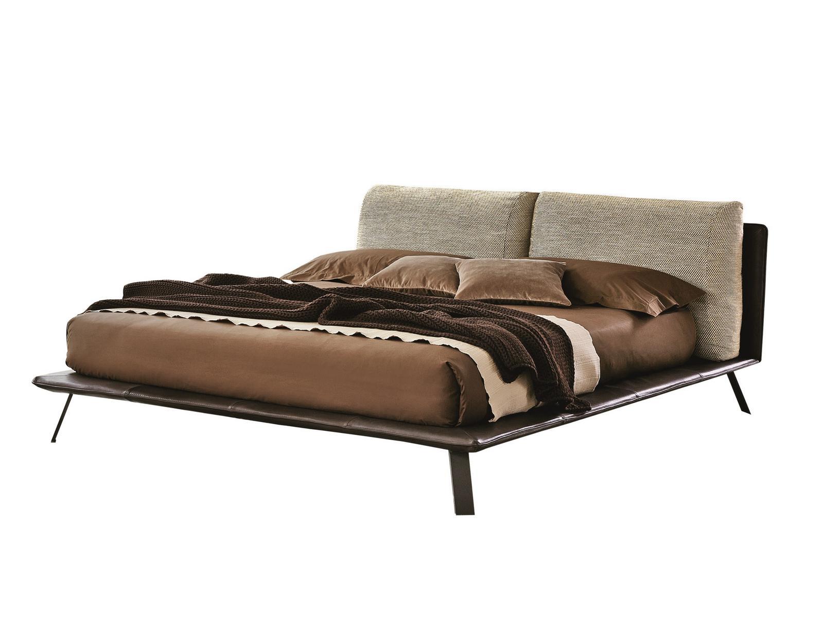 KANAHA Bed with upholstered headboard