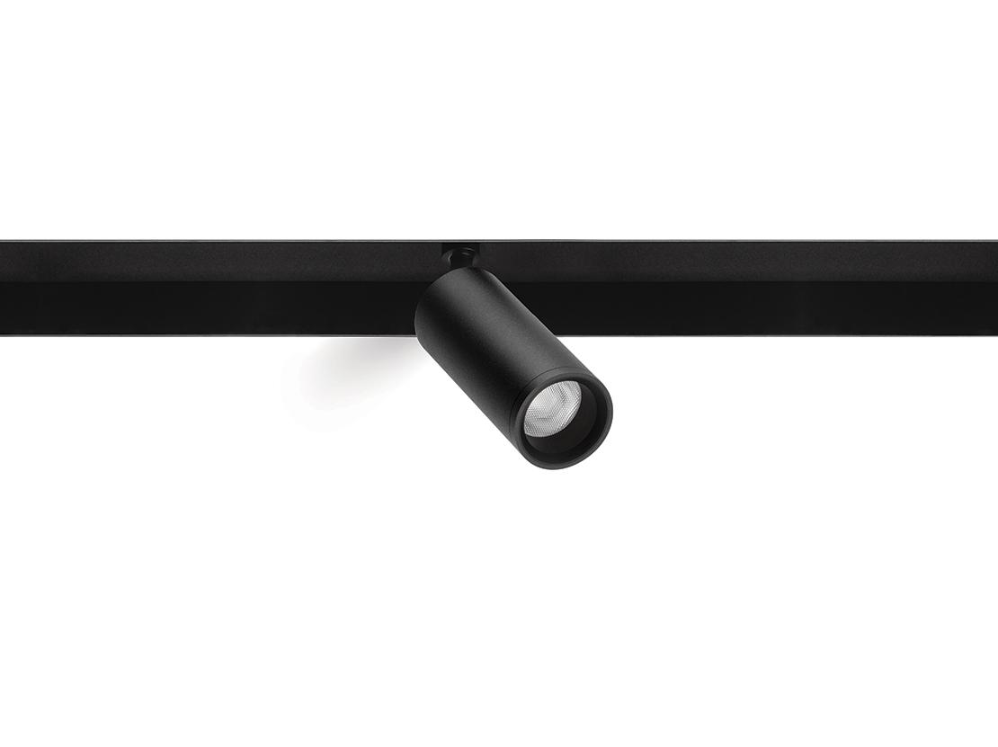 BLACK FOSTER FIT 35 LED aluminium spotlight