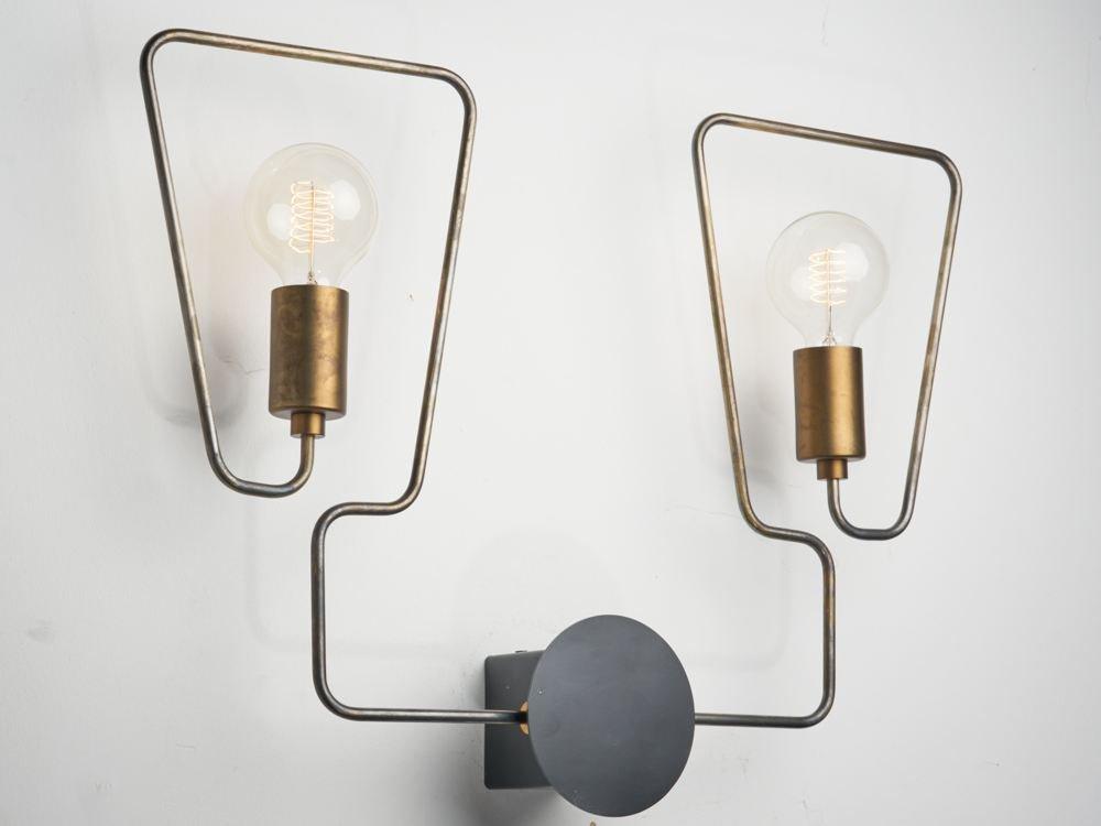 A-SHADE Direct light metal wall light
