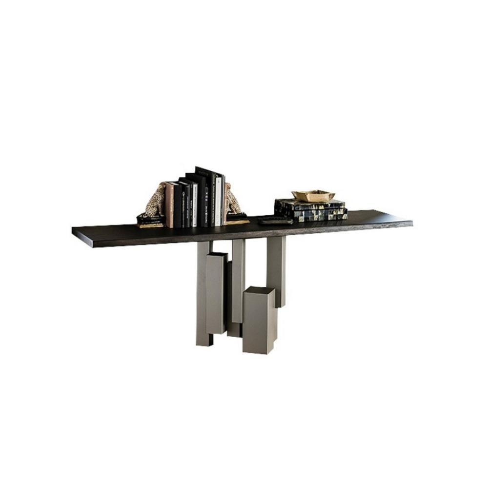 SKYLINE WOOD-C Rectangular metal console